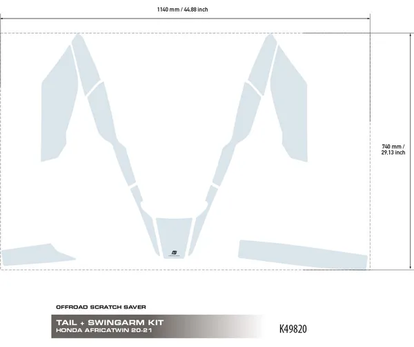 Protection anti-rayures Uniracing - vue 2