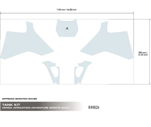 Protection anti-rayures Uniracing - vue 2