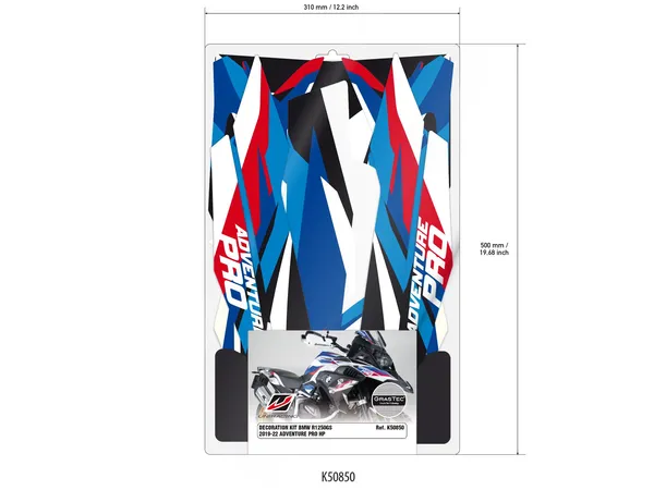 Kit autocollants UNIRACING - vue 2