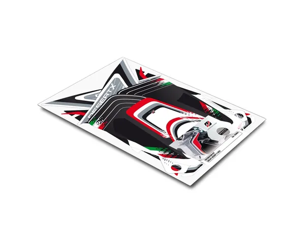 Kit autocollants UNIRACING - vue 3