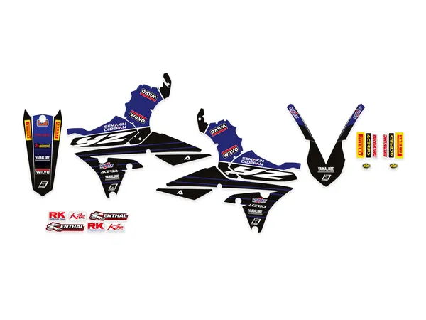 Kit graphique Replica Team Yamaha Blackbird Racing 2019/2020 - vue 2