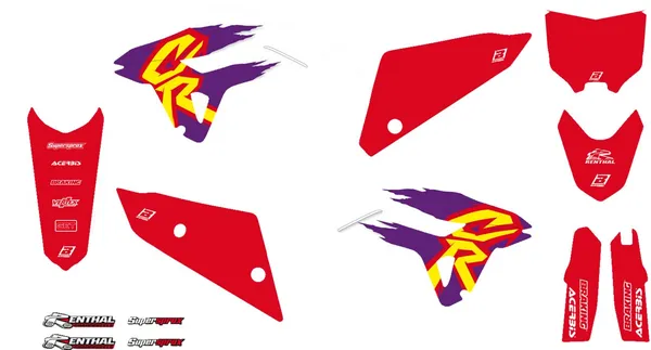 Vêtement Graphic KT Retrocrf Blackbird Racing - vue 2