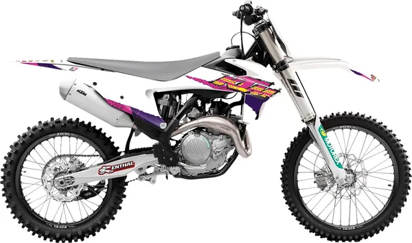 Kit plastique Graphic KT Retro KTM BLACKBIRD RACING