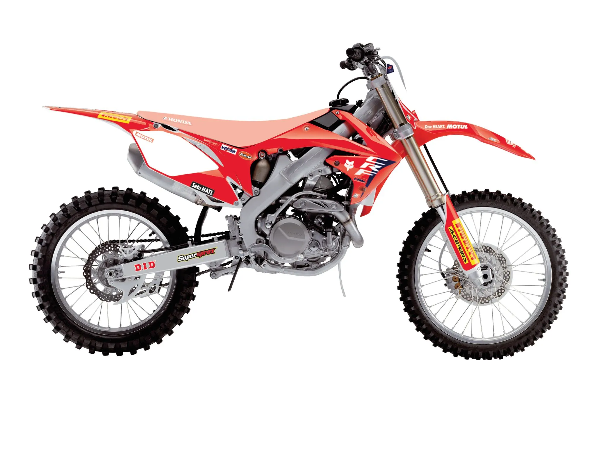 Kit graphique HRC 24 BLACKBIRD RACING