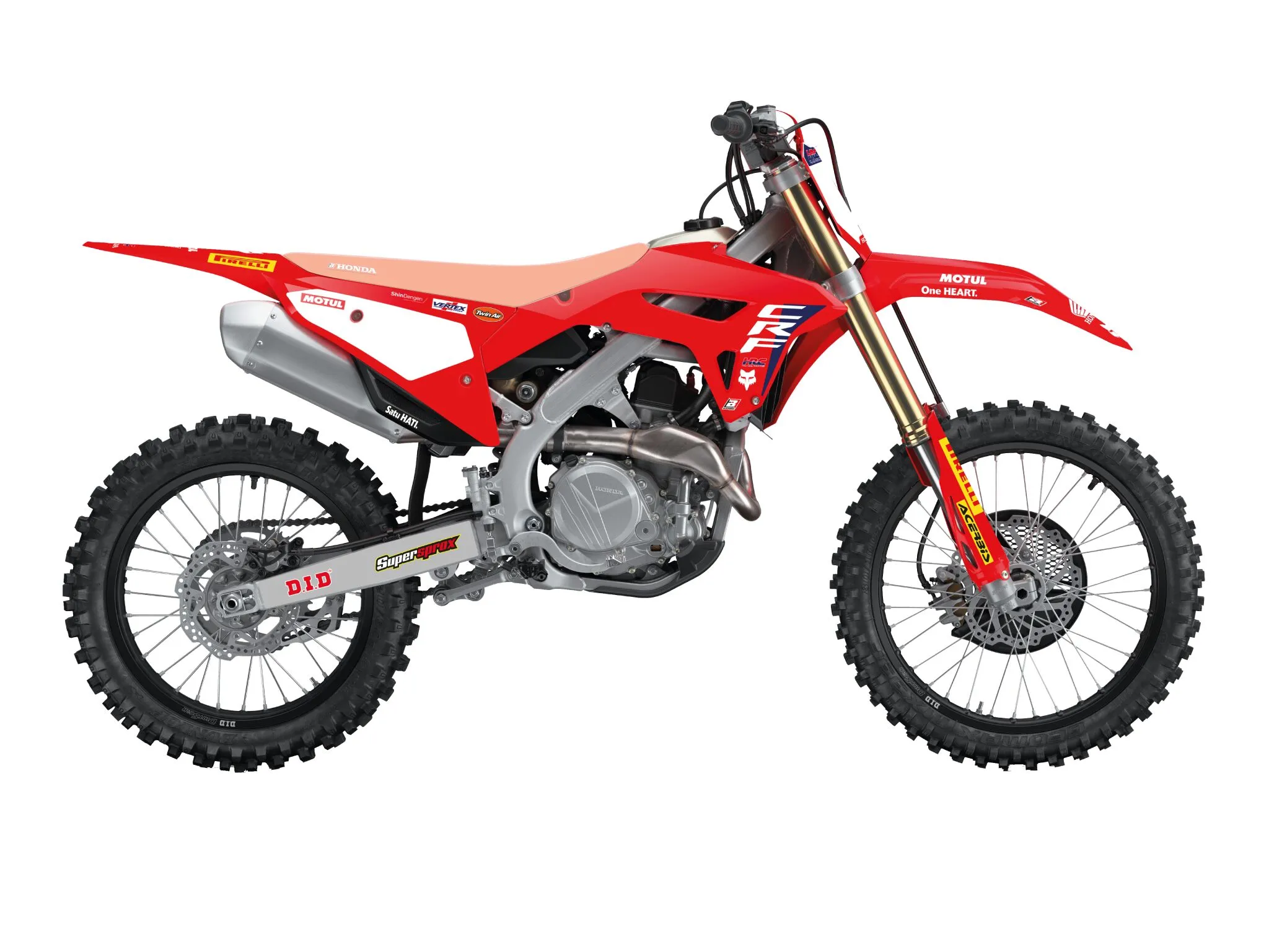 Kit graphique HRC 24 Blackbird Racing