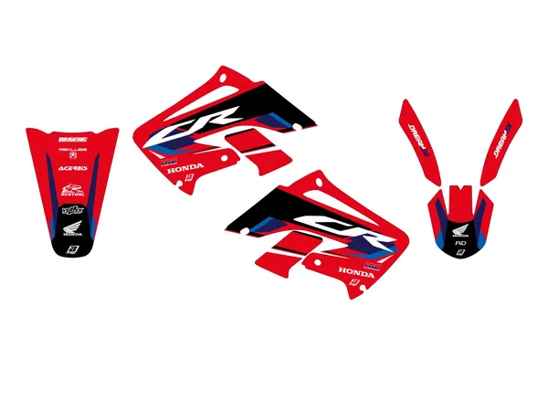 Kit graphique Dream 5 CR125 02-08 Blackbird Racing