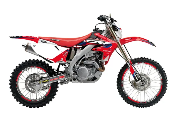 Kit plastique graphique Dream 5 CRF450X 04 Blackbird Racing - vue 2
