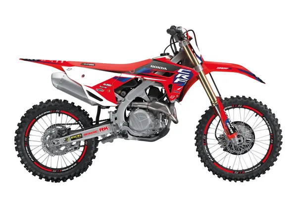 Kit graphique Dream 5 CRF450 21 Blackbird Racing - vue 2