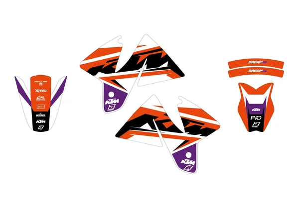 Kit déco Dream 5 Blackbird Racing