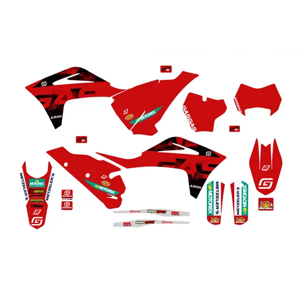 Kit autocollants Factory Grafik BLACKBIRD RACING - vue 2