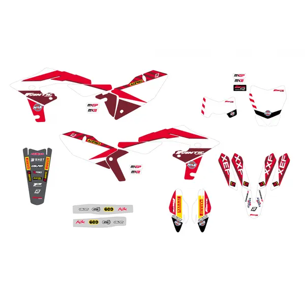Kit autocollants Factory Grafik BLACKBIRD RACING - vue 2