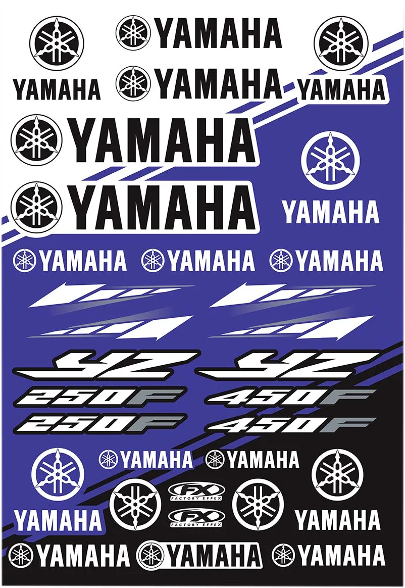 Planche d'Autocollants Factory Effex