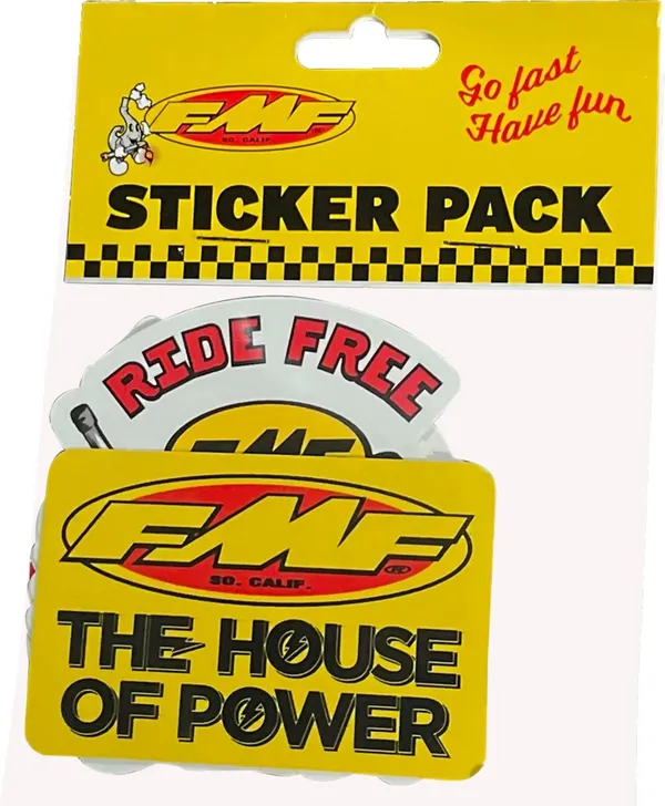 Pack de décalcomanies FMF Go Fast - vue 2