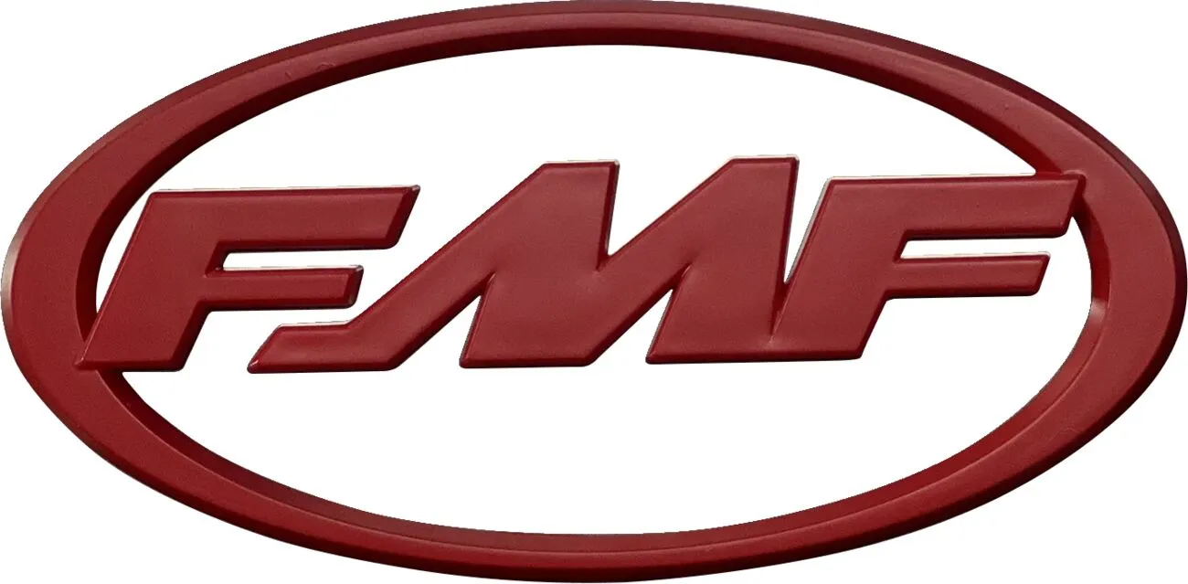 Décalcomanie FMF 3D rouge