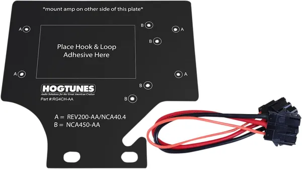 Fixation pour adaptateur d'amplificateur HOGTUNES - vue 3