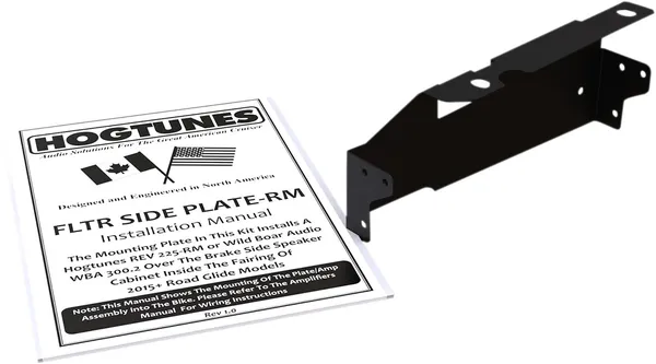 Support d'installation pour 3e amplificateur Hogtunes - vue 2