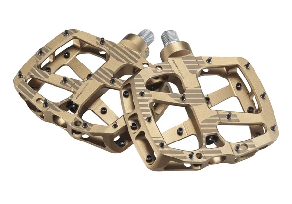 Pédale plate alu bronze E*THIRTEEN - vue 2