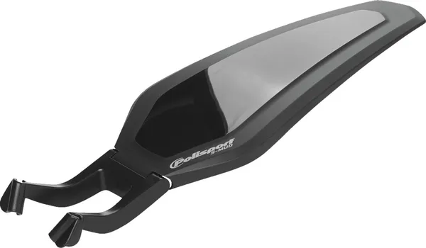 Garde boue VTT ar 16'' à 29" polisport s-mud MTB reglable noir (sur rail de selle) longueur 380MM - vue 2