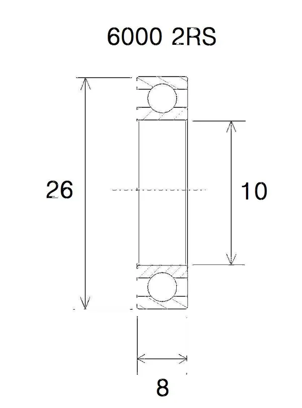 Roulement Black Bearing B3