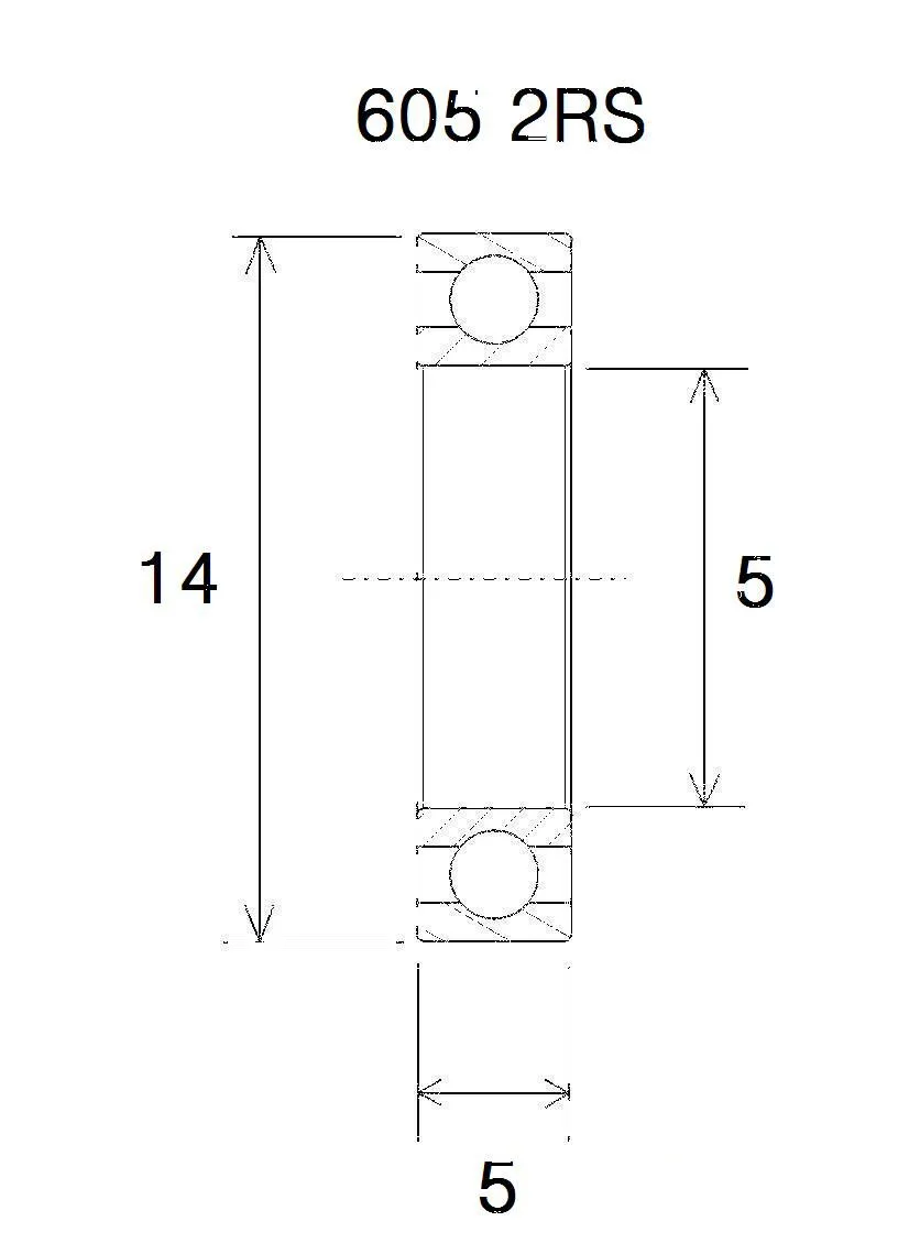Roulement B3 Black Bearing