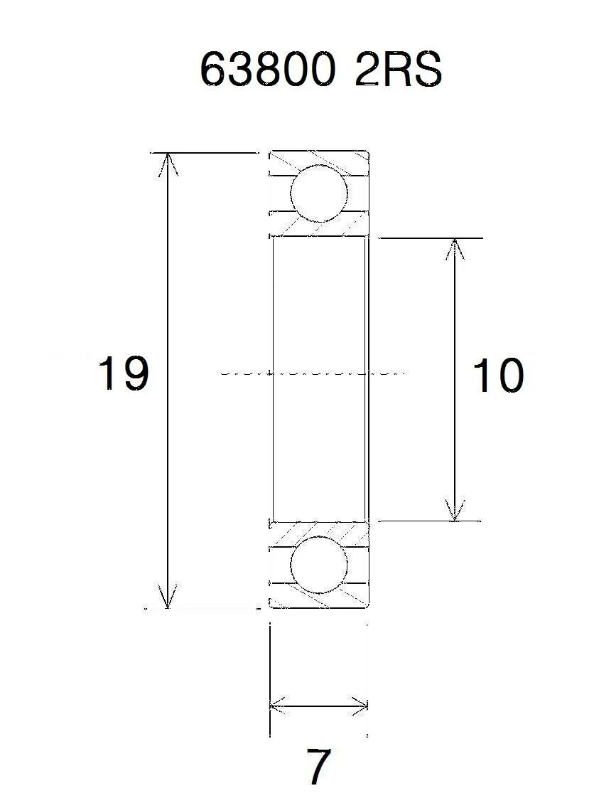 Roulement B3 Black Bearing