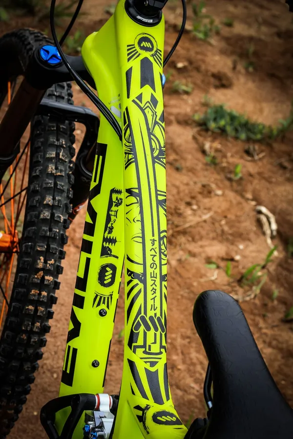 Autocollants de protection renforcée pour cadre All Mountain Style Ronin - vue 5