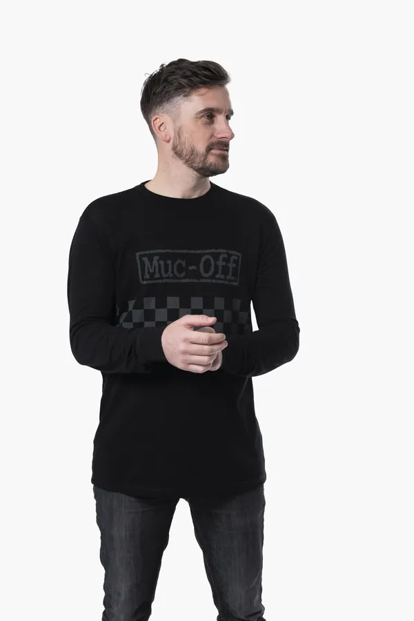 Maillot de cyclisme à manches longues Moto Mesh MUC-OFF - vue 4