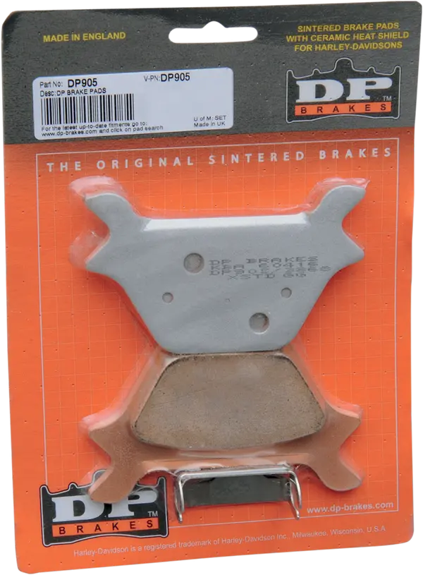 Plaquettes de frein DP BRAKES H-D 44209-87b/c - vue 2
