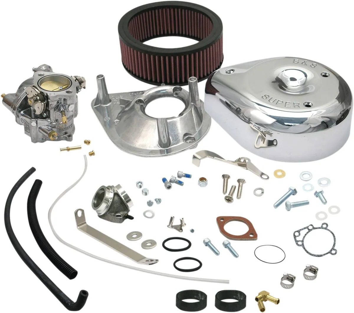 Kit carburateur Super E avec collecteur S&S Cycle