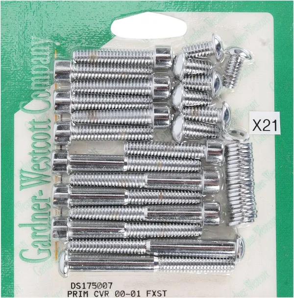 Kit de boulons pour cache primaire GARDNER-WESTCOTT - vue 2