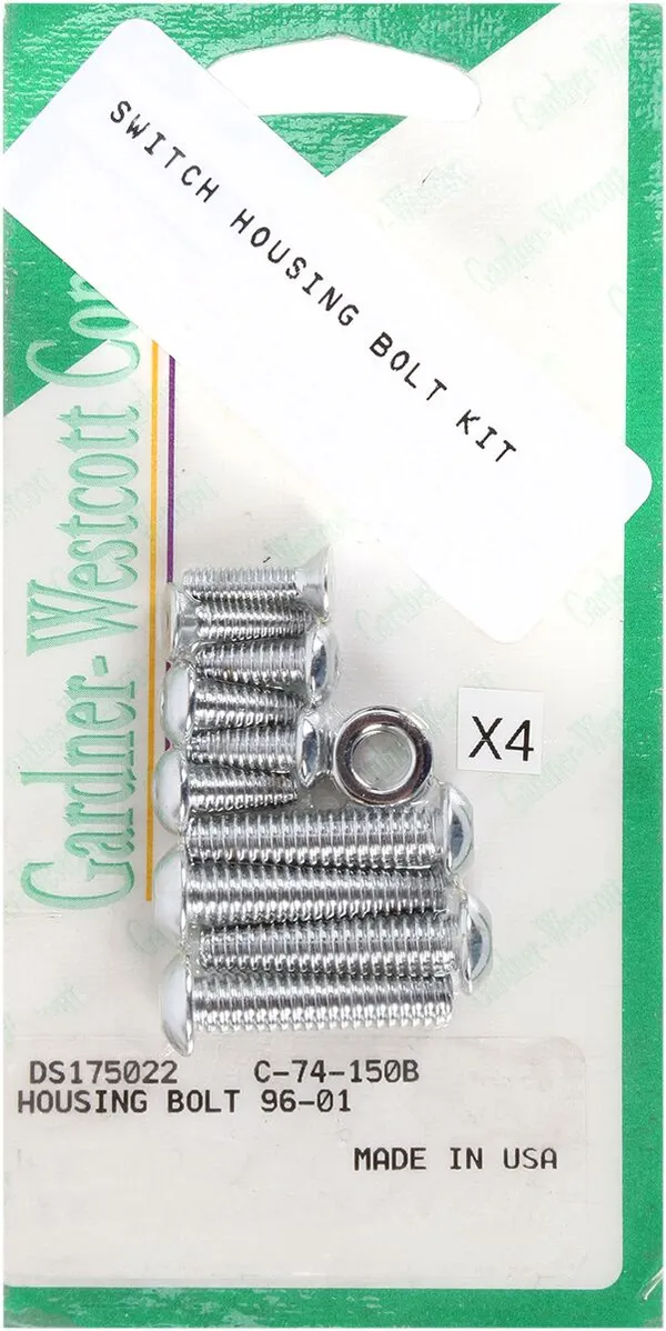 Kit de boulons pour boîtier d'interrupteur GARDNER-WESTCOTT - vue 2