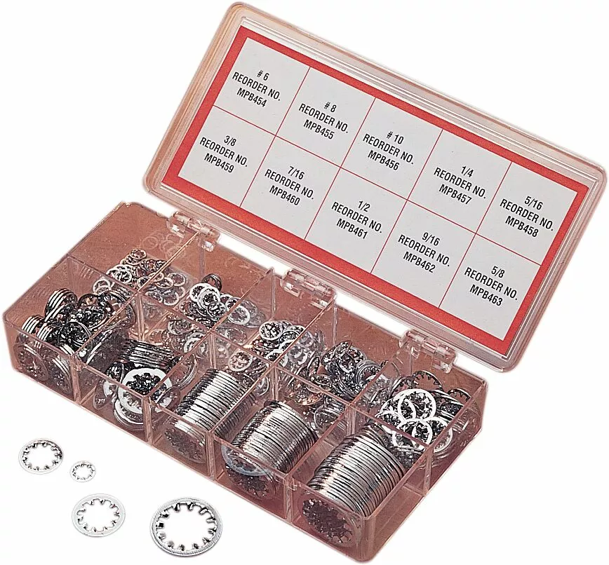 Assortiment de rondelles de blocage internes DRAG SPECIALTIES