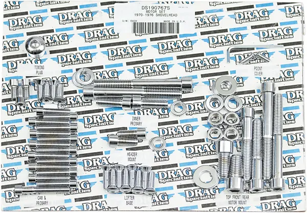 Kit de Boulons Moteur DRAG SPECIALTIES - vue 2