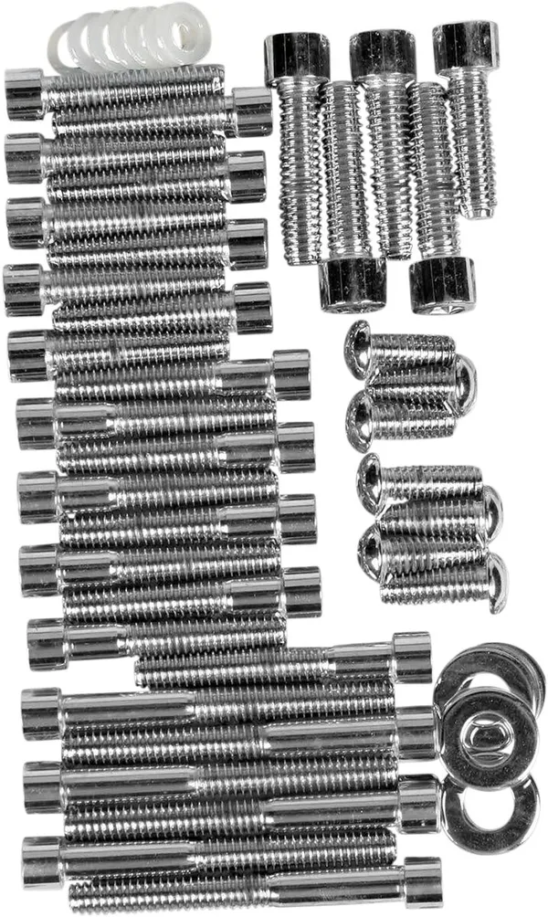 Kit de vis pour couvercle arbre à cames/primaires/transmission Drag Specialties - vue 2