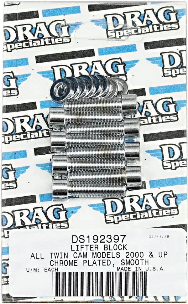 Jeu de boulons pour base de poussoir DRAG SPECIALTIES - vue 2