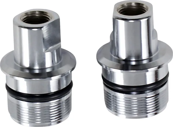Embouts et bouchons de tube de fourche en chrome DRAG SPECIALTIES