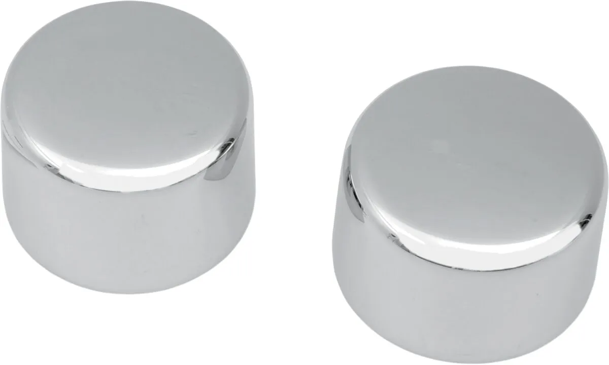 Cache d'axe de roue en chrome DRAG SPECIALTIES pour axe de 3/4"