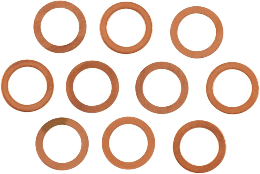Rondelles en cuivre pour boulon de cylindre de roue EASTERN MOTORCYCLE PARTS