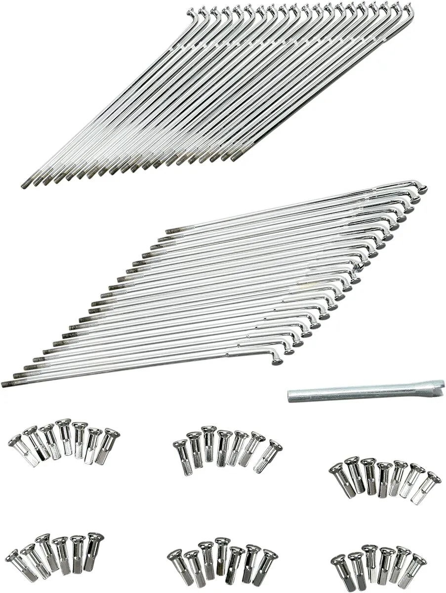 Jeu de rayons en acier inoxydable et chrome DRAG SPECIALTIES