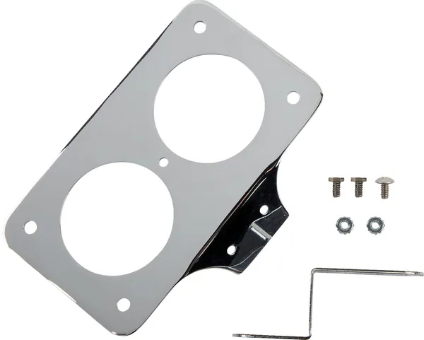 Support de plaque d'immatriculation profil bas Drag Specialties - vue 2