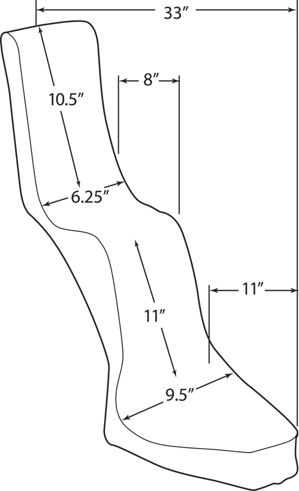 Selle en vinyle King and Queen DRAG SPECIALTIES SEATS - vue 2