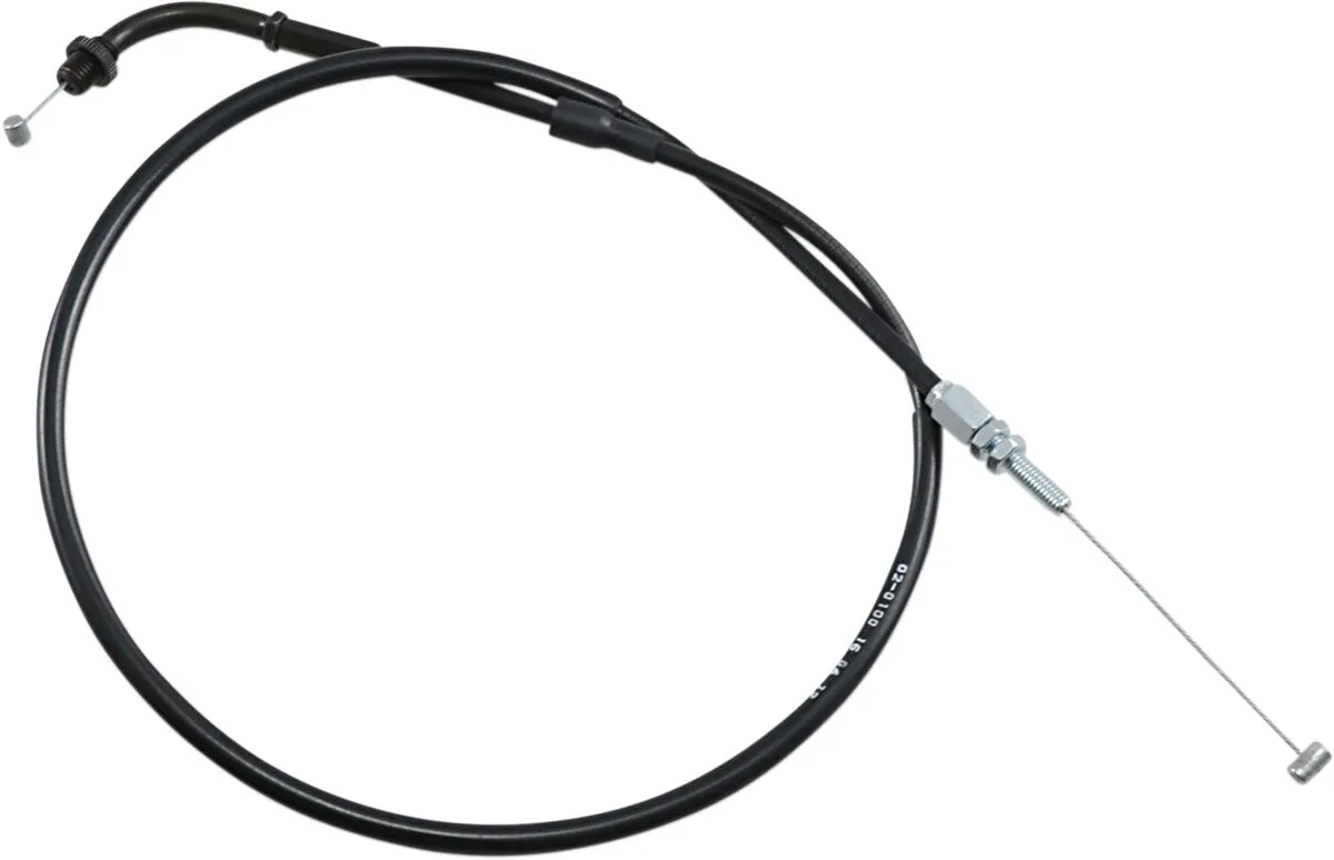 Câble d'accélérateur en vinyle noir Motion Pro