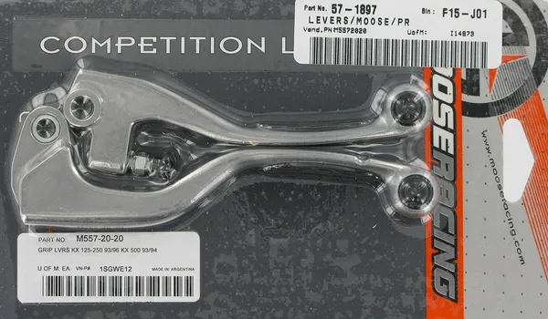 Kit de leviers Competition MOOSE OFFROAD HARD-PARTS - vue 2