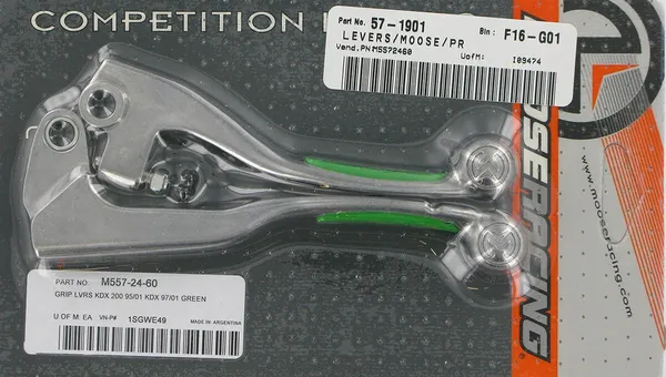 Kit de leviers Competition Moose Offroad Hard-Parts - vue 2
