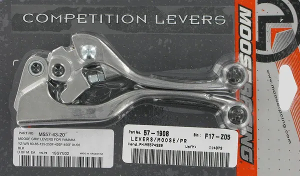 Kit de leviers Competition Moose Offroad Hard-Parts - vue 2