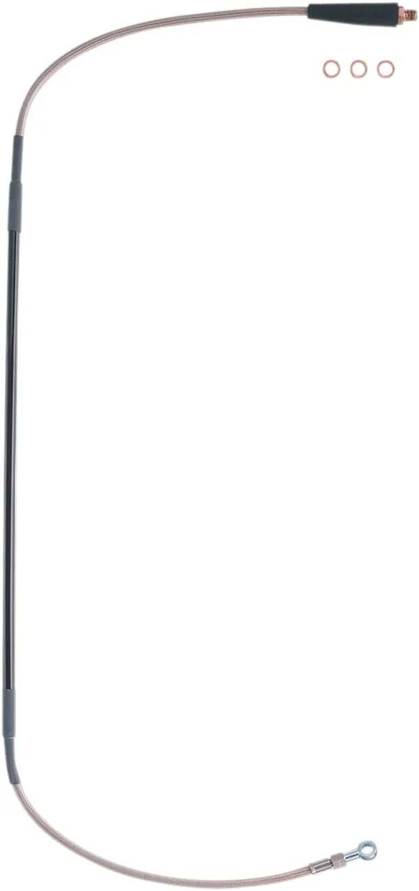 Durite de frein tressée inox MOOSE OFFROAD HARD-PARTS - vue 3