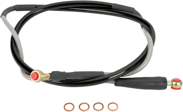 Durite de frein tressée inox Moose Offroad Hard-Parts - vue 2