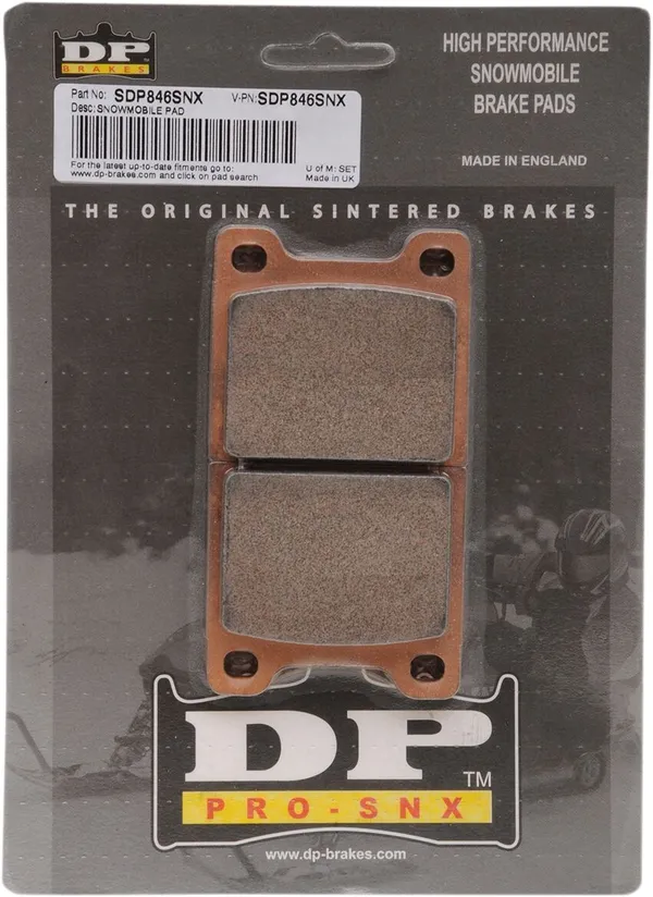 Plaquettes de frein frittées DP BRAKES SDP Pro-SNX HH+ - vue 2