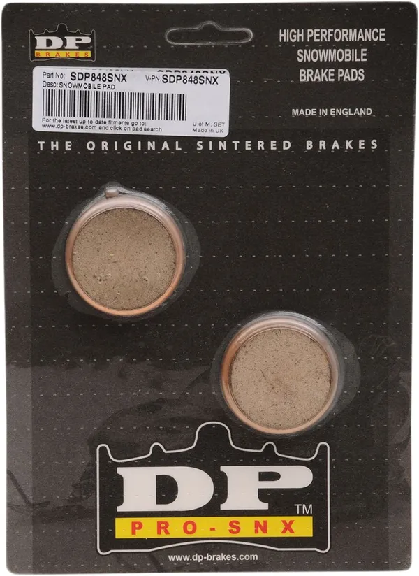Plaquettes de frein frittées DP BRAKES SDP Pro-SNX HH+ - vue 2