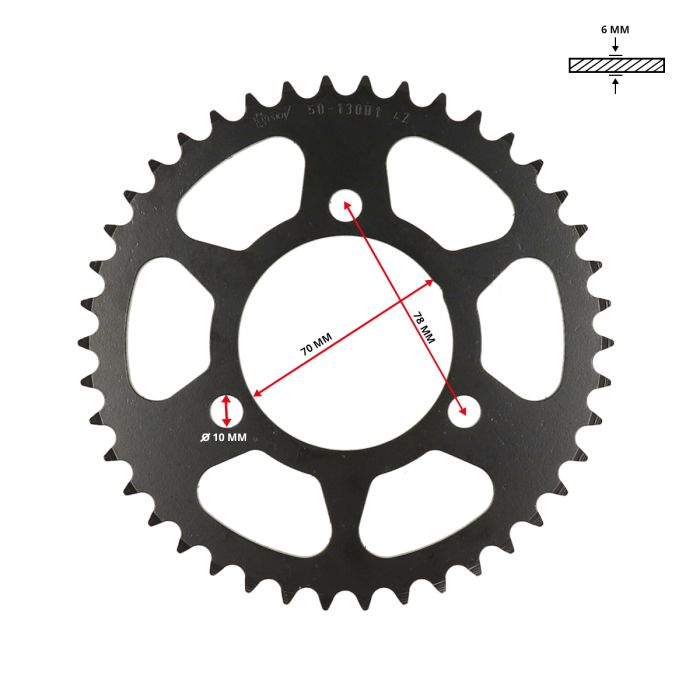 Couronne Esjot Honda 42T MB MT